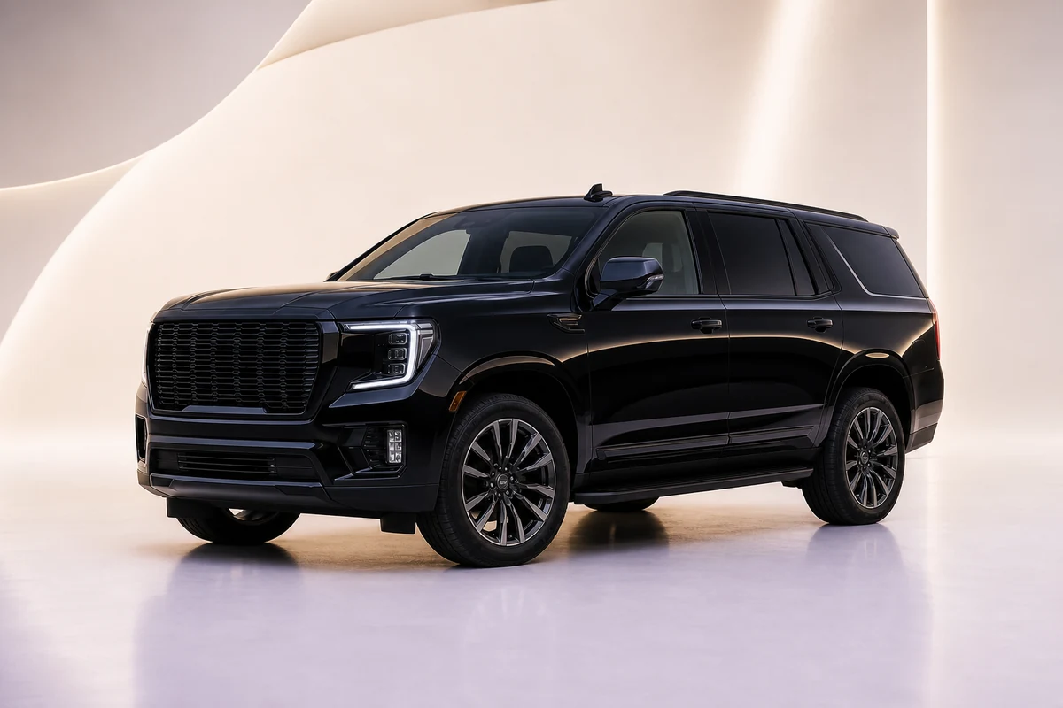 Black SUV selected around passenger and luggage needs